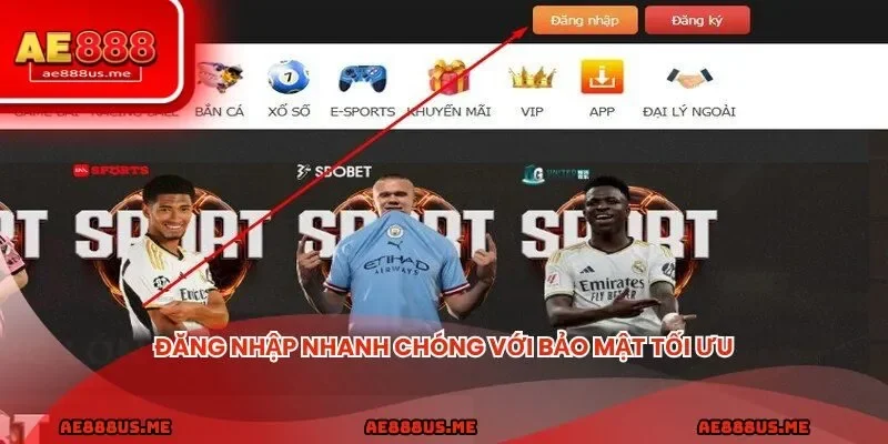 Đăng nhập nhanh chóng với bảo mật tối ưu